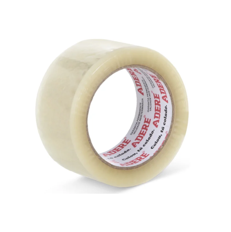 Fita Empacotamento Transparente Adere